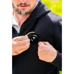 Bonnet Pêche Personnalisable Sur Vos Traces - Noir