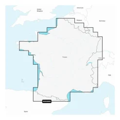 Carte Garmin Navionics + Eaux Intérieures France Lacs Et Rivières