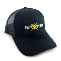 Casquette Homme À Scratch Fishxplorer Trucker - Noir