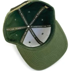 Casquette Homme À Scratch Fishxplorer Snapback - Vert
