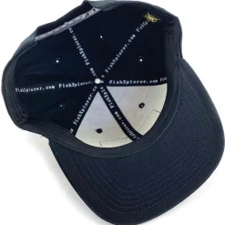 Casquette Homme À Scratch Fishxplorer Snapback - Noir