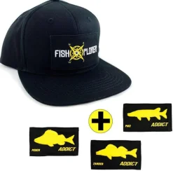 Casquette Homme Fishxplorer Snapback - Pack 3 Scratchs Carnassier