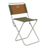 Chaise Pliante Shakespeare Folding Backrest Stool