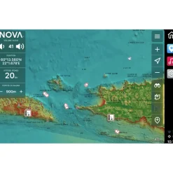 Écran Gps Multifonction 16” Nova À Encastrer