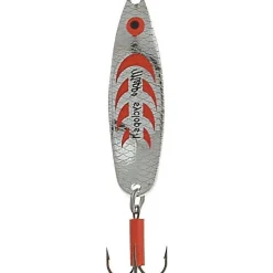 Cuiller Ondulante Mepps Syclops Argent Rouge