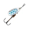 Cuiller Tournante Mepps Comet Argent Point Bleu
