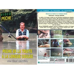Dvd - Peche De La Truite À La Longue Coulee Avec Gerard Trinquier