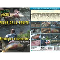 Dvd - Peche De La Truite : Strategies D’Ouverture Avec Laurent Jauffret