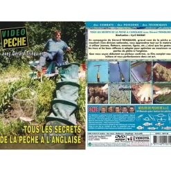 Dvd - Tous Les Secrets De La Peche À L'anglaise Avec Gerard Trinquier - Peche Au Coup - Video Peche