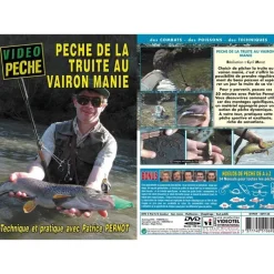 Dvd - Truite Au Vairon Manie Avec Patrice Pernot - Peche De La Truite - Video Peche
