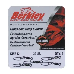 Emerillon Berkley Mc Mahon Cross-Lok Snap/Swivels - Pack