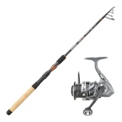 Ensemble Garbolino Proxima Jetspin Tele + Moulinet G-Spin Fd