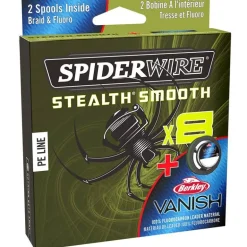 Ensemble Tresse + Fluorocarbone Spiderwire Duo Spool