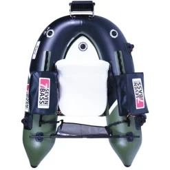 Float Tube Seven Bass Brigad Kaki-Black