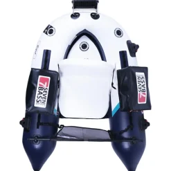 Float Tube Seven Bass Brigad Navy-White