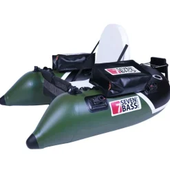 Float Tube Seven Bass Rockstar Kaki-Black