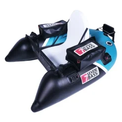 Float Tube Seven Bass Rockstar Black-Seafoam