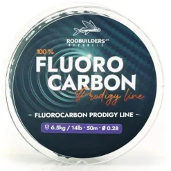 Fluorocarbone Rodbuilders Republic Fluorocarbon Prodigy Lines - 50M