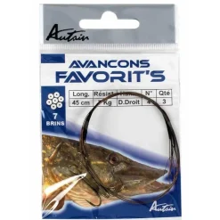 Hamecon Monte Double Droit Autain Favorit's 45Cm - Par 3