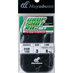 Hameçon Monté Hayabusa Drop Shot Rig