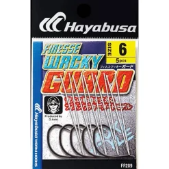 Hameçon Simple Hayabusa Finesse Wacky Guard