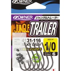 Hameçon Simple Owner Sbt-58 / Jungle Trailer