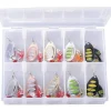 Kit Cuiller Savage Gear Rotex Spinner - Par 10