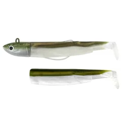Kit Leurre Souple Armé Fiiish Combo Black Minnow 105 + Tête Plombée Deep