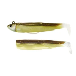 Kit Leurre Souple Arme Fiiish Combo Black Minnow 120 + Tete Plombee Search
