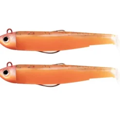 Kit Leurre Souple Arme Fiiish Double Combo Black Minnow 120 + Tete Plombee Search