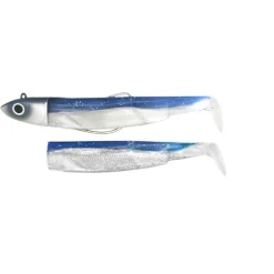 Kit Leurre Souple Arme Fiiish Combo Black Minnow 140 + Tete Plombee Off Shore