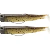 Kit Leurre Souple Arme Fiiish Double Combo Black Minnow 90 + Tete Plombee Pug