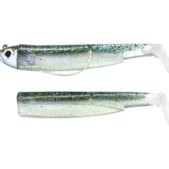 Kit Leurre Souple Arme Fiiish Combo Black Minnow 120 + Tete Plombee Shore