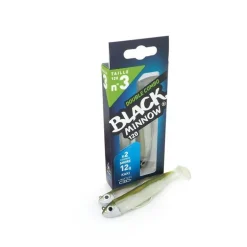 Kit Leurre Souple Arme Fiiish Double Combo Black Minnow 120 + Tete Plombee Shore