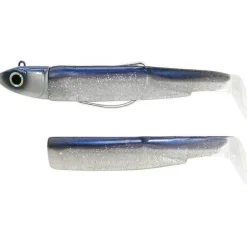 Kit Leurre Souple Arme Fiiish Combo Black Minnow 120 + Tete Plombee Off Shore