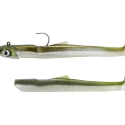 Kit Leurre Souple Arme Fiiish Double Combo Mud Digger 90 + Tete Plombee Medium