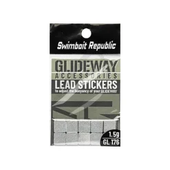 Lest Autocollant Swimbait Republic Glideway 176 F Lead Sticker