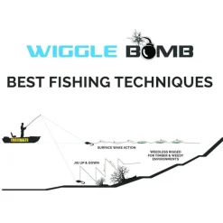 Leurre Souple Chasebaits Wiggle Bomb - 3.5Cm - Par 2