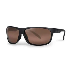 Lunettes Polarisantes Fox Rage Matt Black Wrap Brown Lens Eyewear