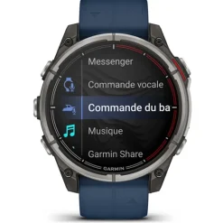 Montre Connectée Gps Garmin Quatix 8 Avec Écran Amoled