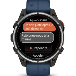 Montre Connectée Gps Garmin Quatix 8 Pro Avec Écran Amoled