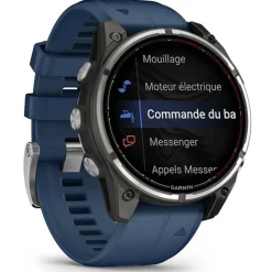 Montre Connectée Gps Garmin Quatix 8 Pro Avec Écran Amoled