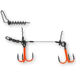 Monture Pikecraft Double Swivel Stinger Rig Uv