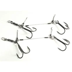 Monture Pikecraft Double Swivel Stinger Rig