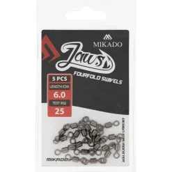 Émérillon Mikado Jaws Fourfold Swivels