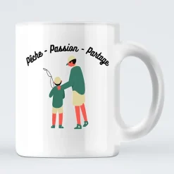 Mug Pêche Passion Partage