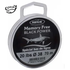 Nylon A Bas De Ligne Powerline Memory Free Black Power