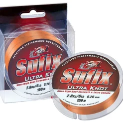 Nylon Sufix Ultra Knot Jaune Orange - 150M