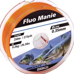 Nylon Zebco Trophy Fluo Manie