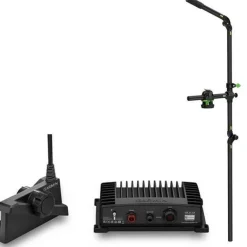 Pack Sonde Garmin Livescope Lvs34 Plus/Module Gls10 + Perche De Sonde Railblaza Hexx Live Pole 60